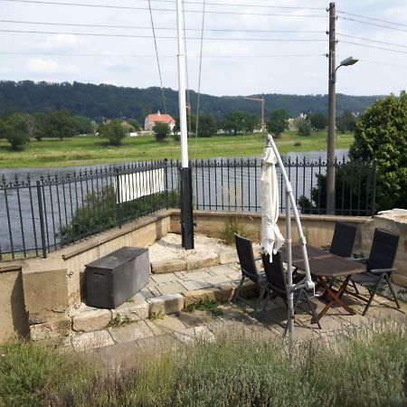 Ferienwohnung An Der Elbe Дрезден Экстерьер фото